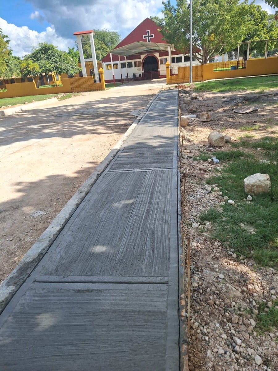 RECONSTRUCCIÓN DEL CAMINO E.C (CARRETERO FEDERAL 188 KM 21+500) SANTO DOMINGO KESTE, CHAMPOTÓN