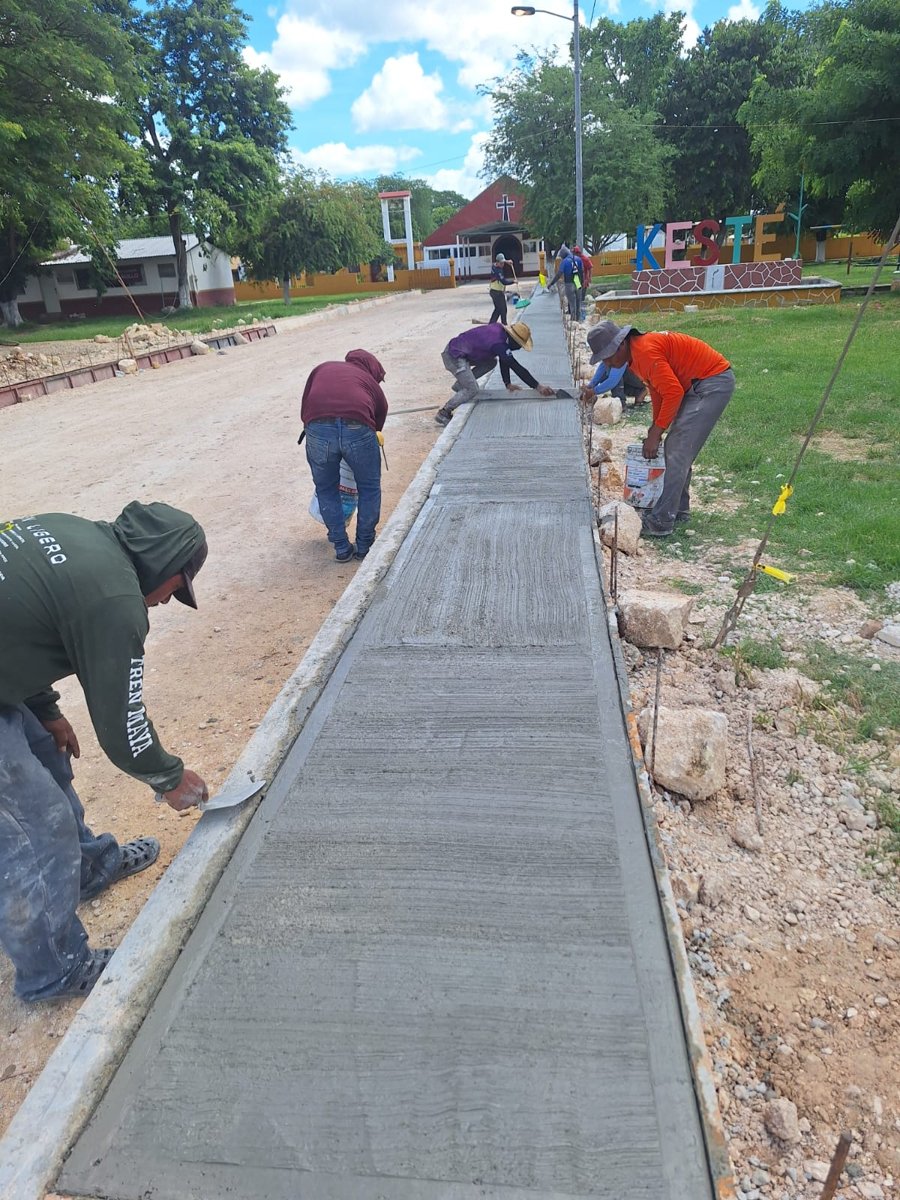 RECONSTRUCCIÓN DEL CAMINO E.C (CARRETERO FEDERAL 188 KM 21+500) SANTO DOMINGO KESTE, CHAMPOTÓN