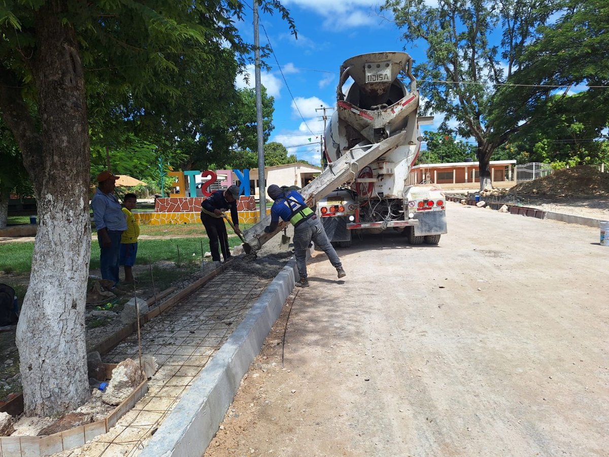 RECONSTRUCCIÓN DEL CAMINO E.C (CARRETERO FEDERAL 188 KM 21+500) SANTO DOMINGO KESTE, CHAMPOTÓN