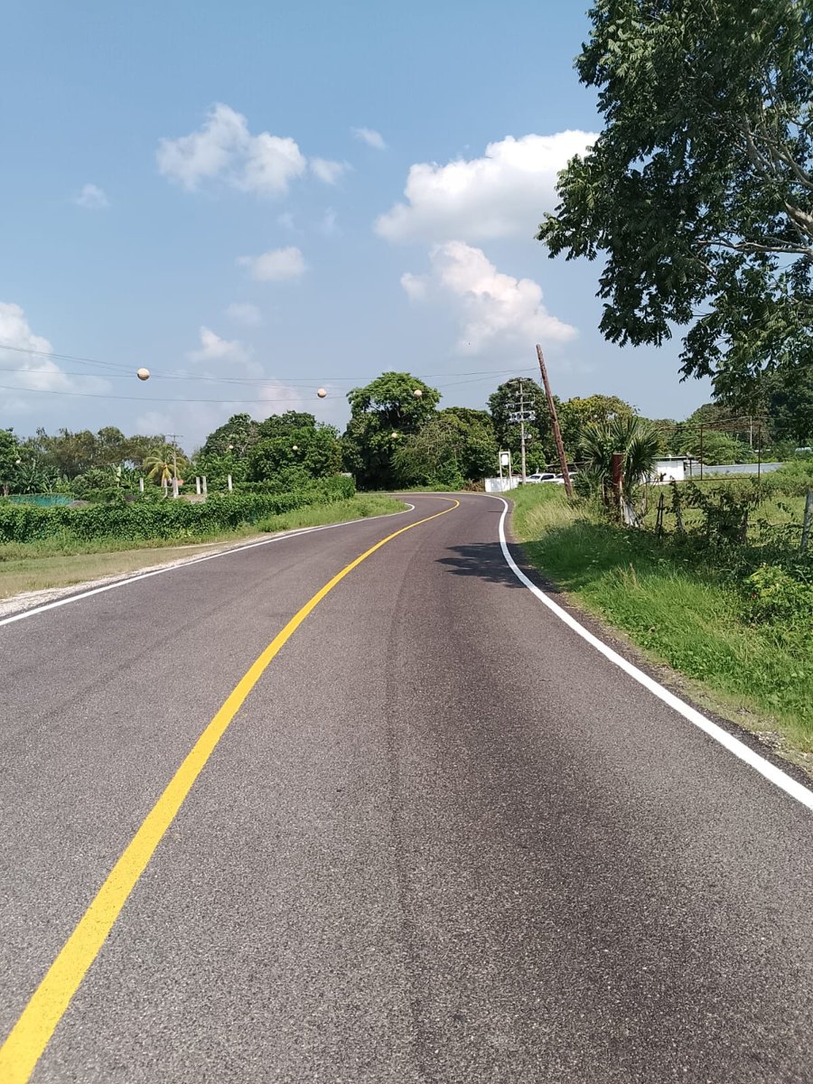 FINALIZA LA RECONSTRUCCIÓN DEL CAMINO PALIZADA- PLAN DEL CARMEN, PALIZADA