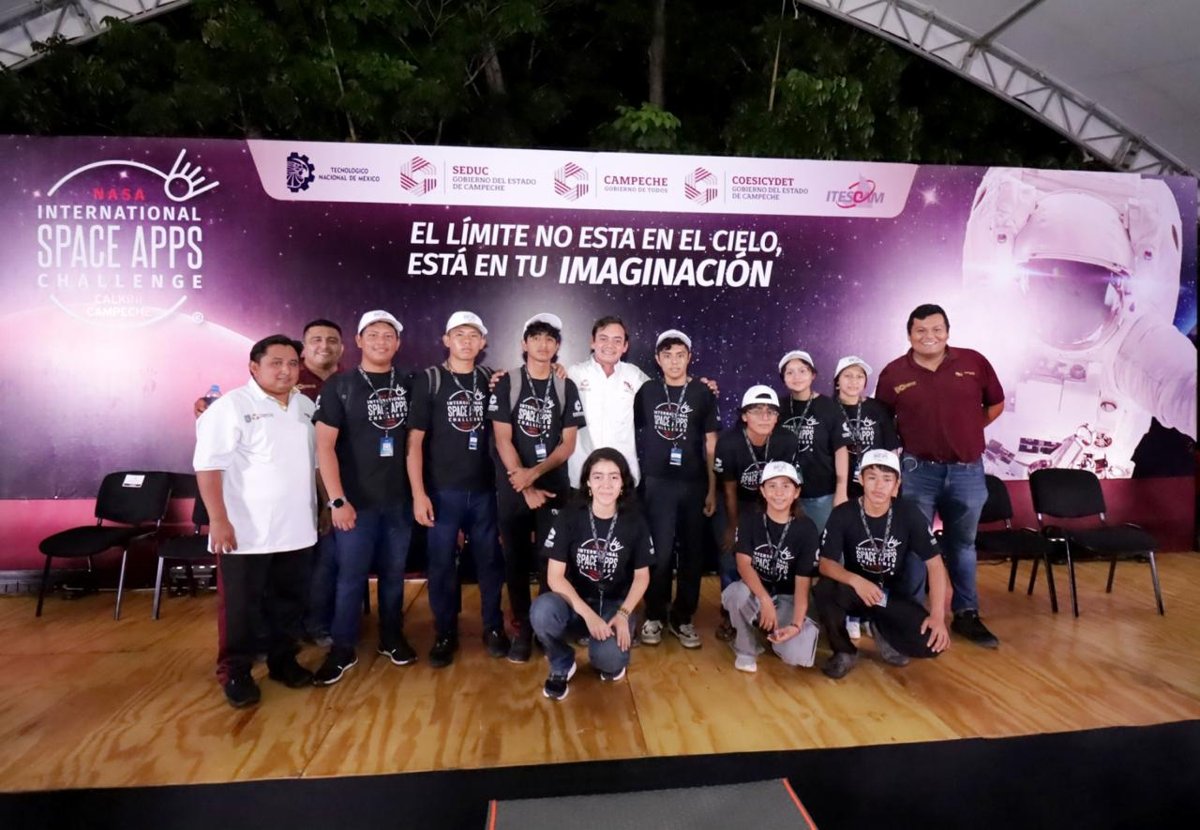 PARTICIPAN JÓVENES DEL CECyTEC EN EL NASA SPACE APPS CHALLENGE CALKINÍ