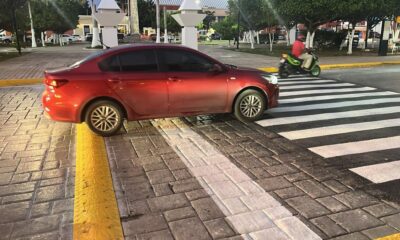 PEATONES Y TOPE EN SANTA ANA
