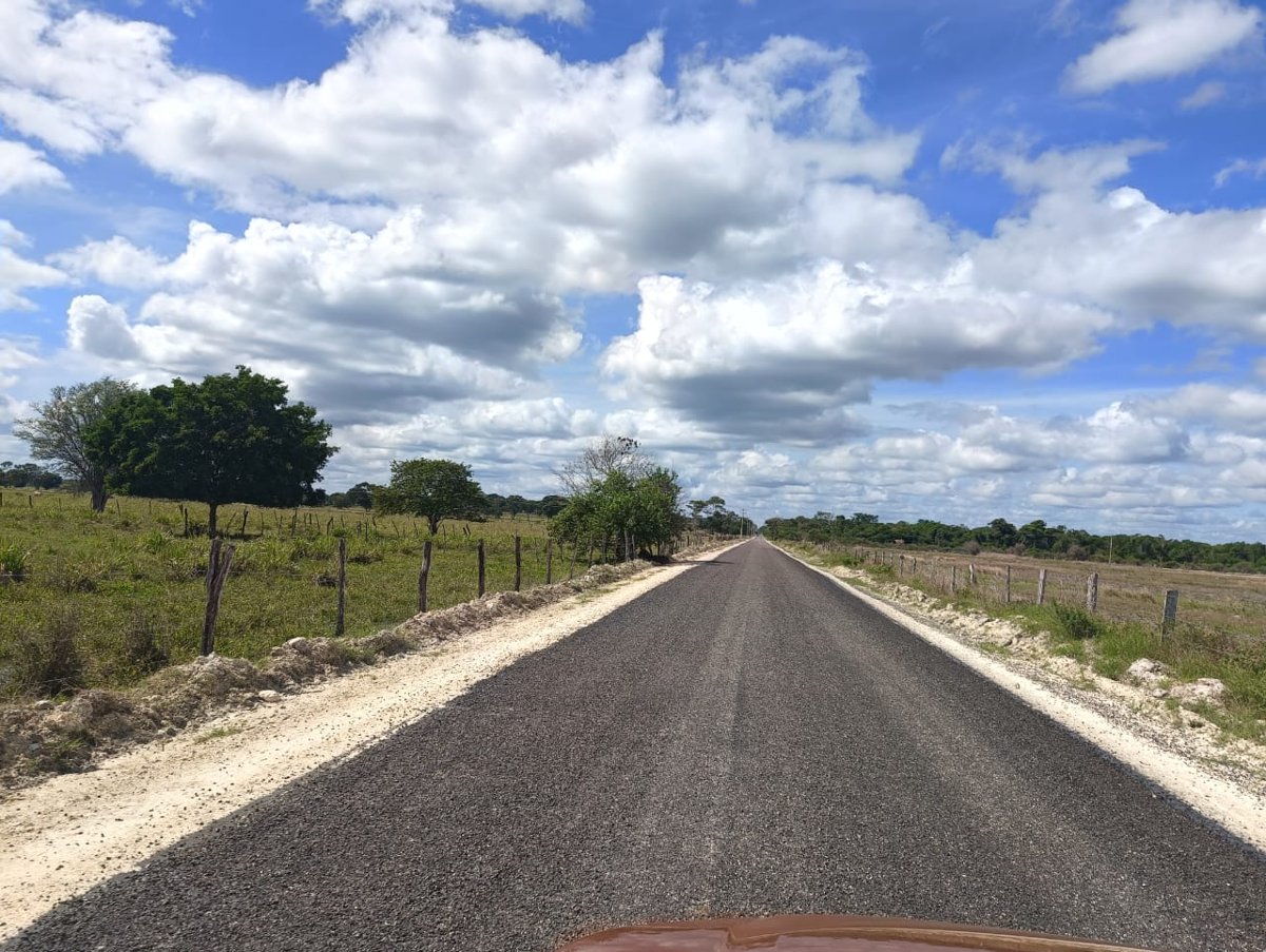 AVANCE DE MANTENIMIENTO DEL CAMINO SAN ANTONIO YACASAY-CARLOS SALINAS DE GORTARI, CHAMPOTÓN