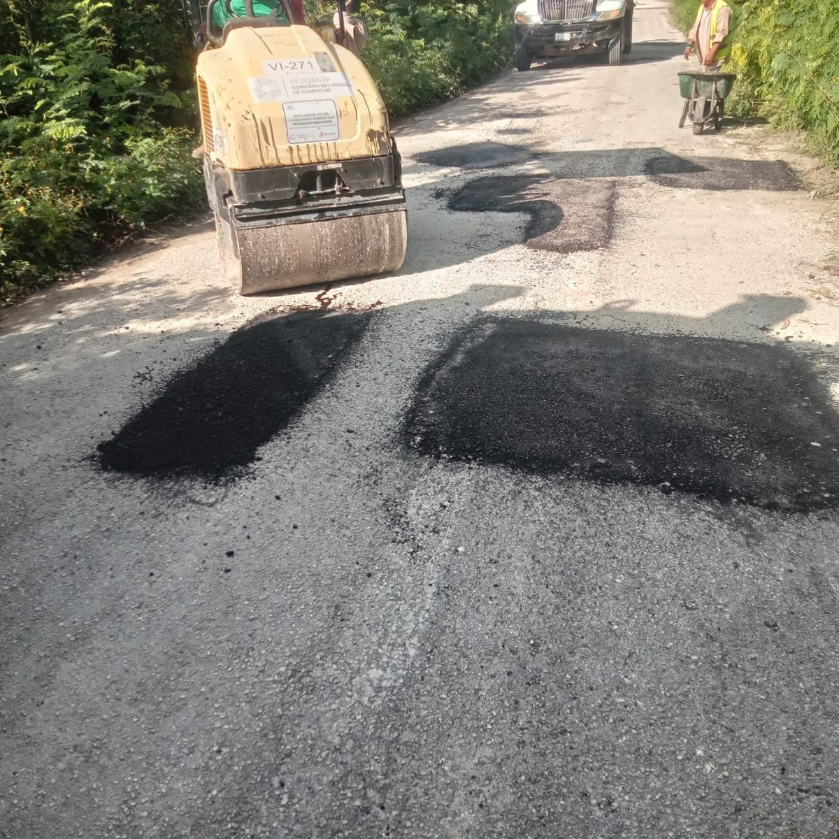 BACHEO Y MEJORAMIENTO EN EL TRAMO CARRETERO XKAN – JUSTO SIERRA MÉNDEZ, CALAKMUL