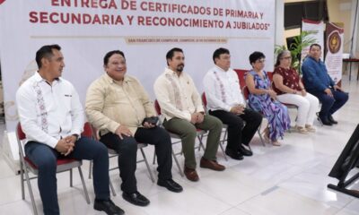 ENTREGA IEEA CONSTANCIAS DE ALFABETIZACIÓN, CERTIFICADOS DE PRIMARIA, SECUNDARIA Y RECONOCIMIENTOS DE JUBILACIÓN