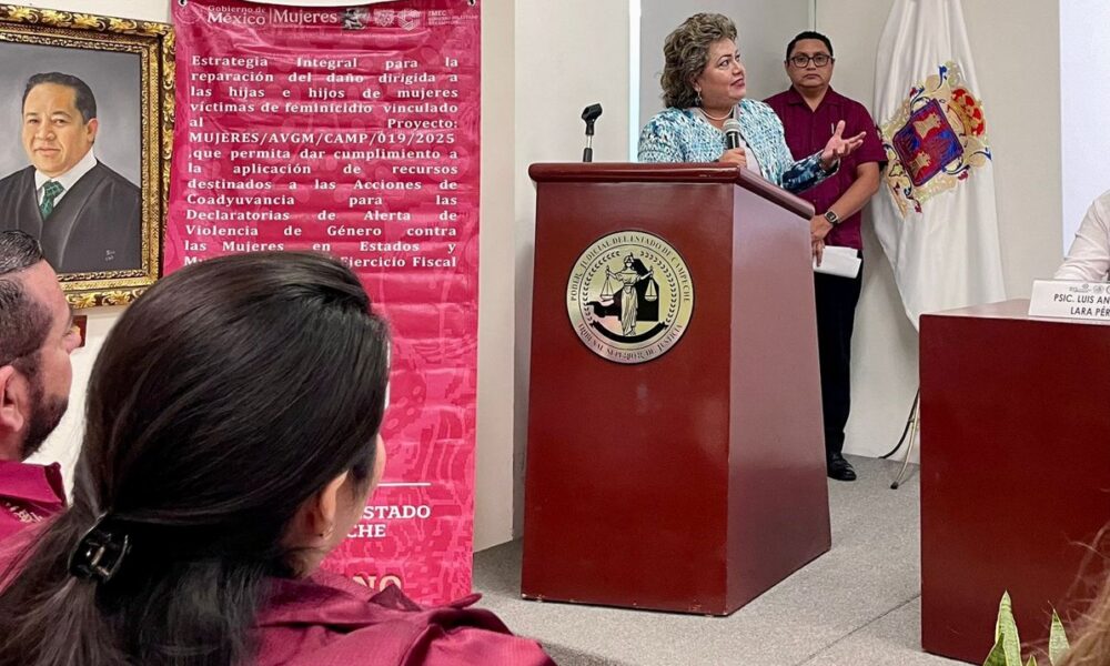 CAMPECHE PRESENTA ESTRATEGIA INTEGRAL PARA LA REPARACIÓN DEL DAÑO A HIJAS E HIJOS DE VÍCTIMAS DE FEMINICIDIO
