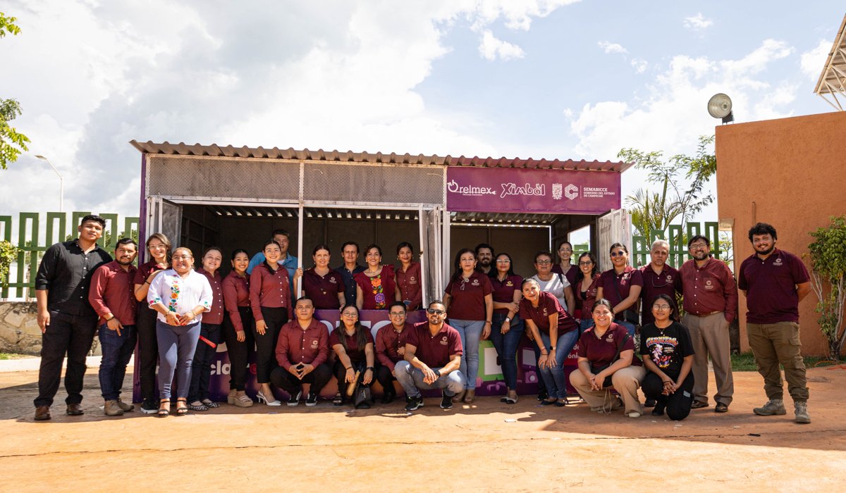 SEMABICCE INAUGURA PUNTO DE ACOPIO PERMANENTE DEL RECICLATRÓN EN EL PARQUE XIMBAL