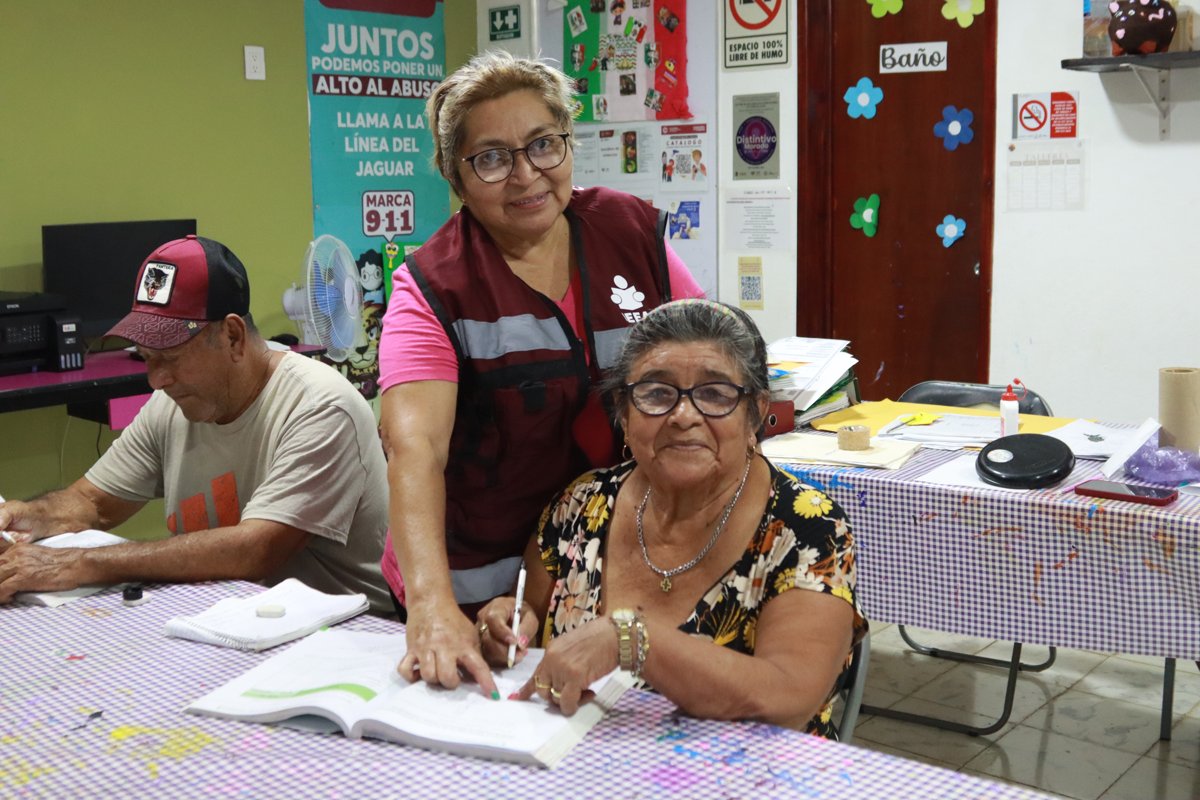 “538 PERSONAS VOLUNTARIAS CON SUBSIDIO (PVS) COLABORARÁN EN LA PRESTACIÓN DE LOS SERVICIOS EDUCATIVOS DEL INSTITUTO ESTATAL DE LA EDUCACIÓN PARA LOS ADULTOS (IEEA).”