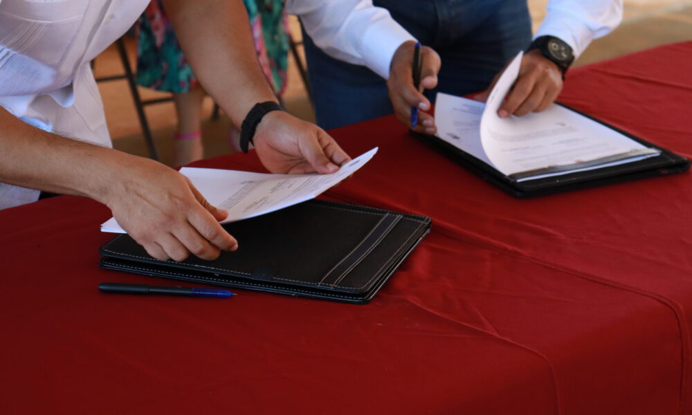 EL DIRECTOR GENERAL DEL IEEA, FIRMA CONVENIO DE VINCULACIÓN Y COORDINACIÓN INTERINSTITUCIONAL DE CAPACITACIÓN PARA EL TRABAJO