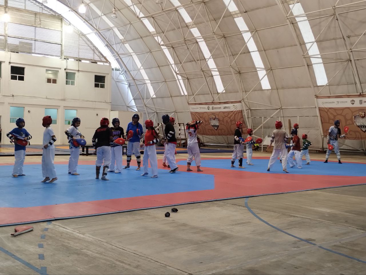 TAEKWONDOÍNES CAMPECHANOS SE ALISTAN PARA EL PROCESO SELECTIVO DE LOS NACIONALES CONADE 2025