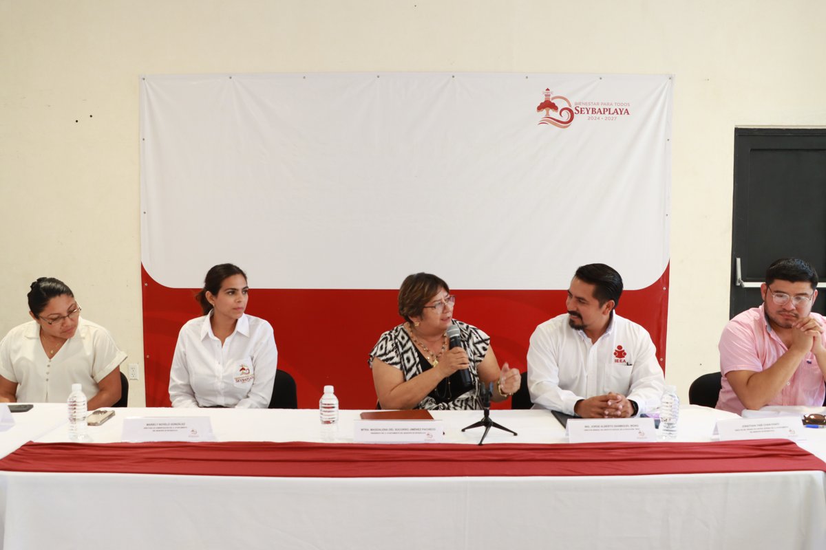 MUNICIPIO DE SEYBAPLAYA SE UNE A CAMPAÑA DE ALFABETIZACIÓN DEL IEEA CAMPECHE