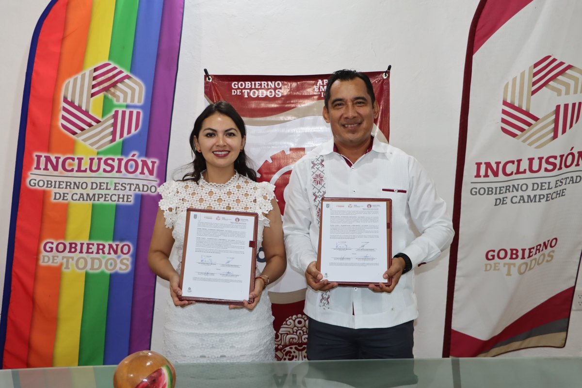 LA SECRETARÍA DE INCLUSIÓN E ICATCAM FIRMAN CONVENIO POR LA CAPACITACIÓN CON ENFOQUE DE DERECHOS HUMANOS
