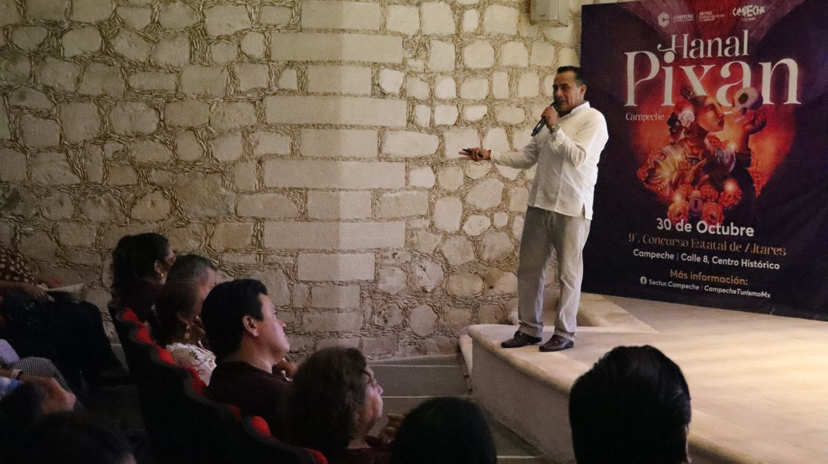SECRETARÍA DE INCLUSIÓN IMPARTE LA PLÁTICA “JANAL PIXAN” EN COORDINACIÓN CON LA SECRETARÍA DE TURISMO