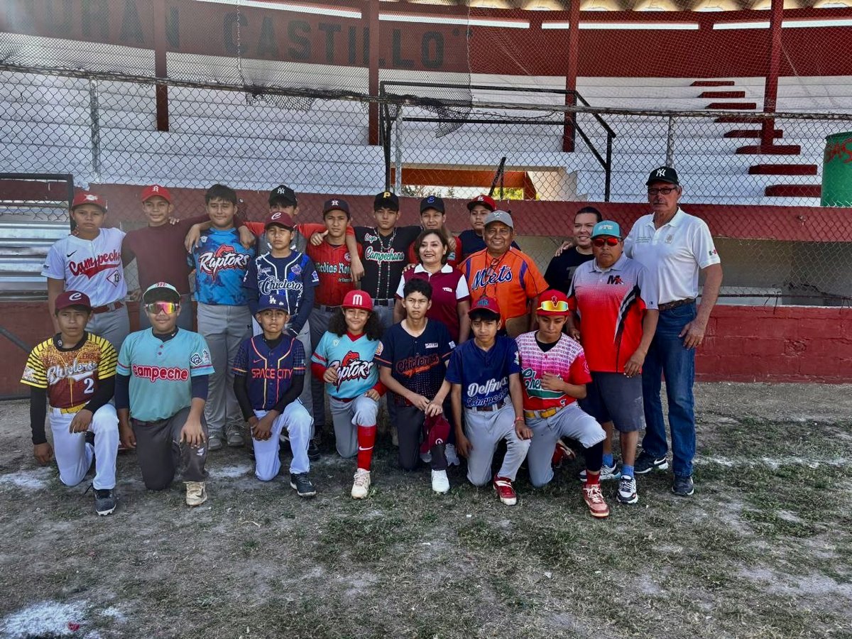 SELECCIÓN CAMPECHANA DE BÉISBOL 13-14 AÑOS SIGUE SU PREPARACIÓN RUMBO AL MACRO REGIONAL