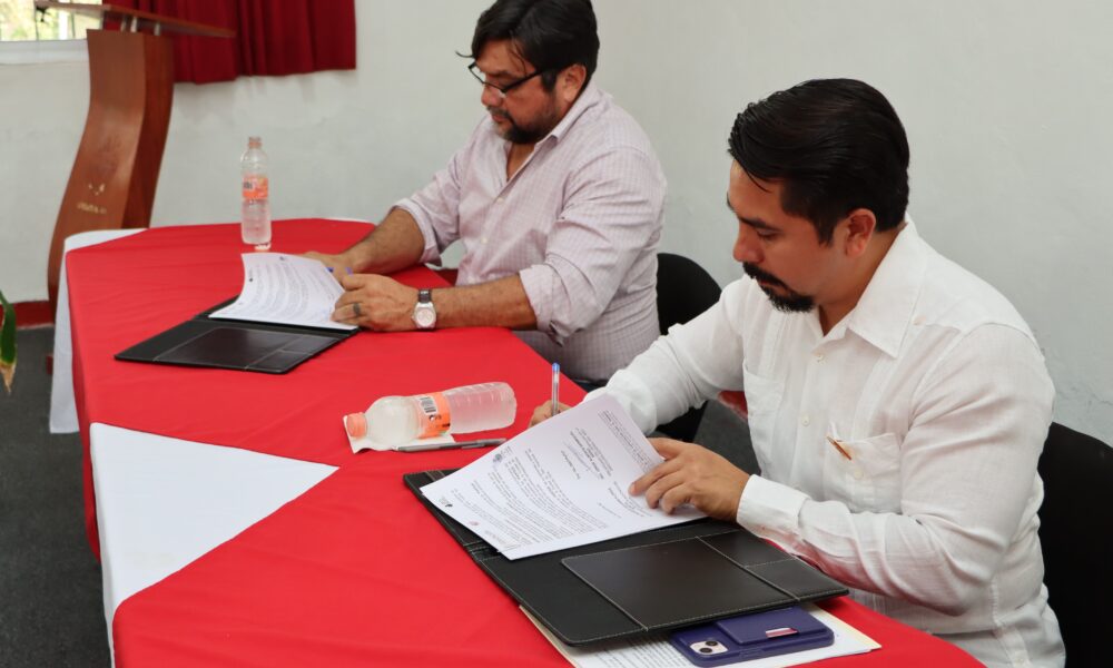 IEEA Y CECATI No. 40, SIGNAN CONVENIO INTERINSTITUCIONAL