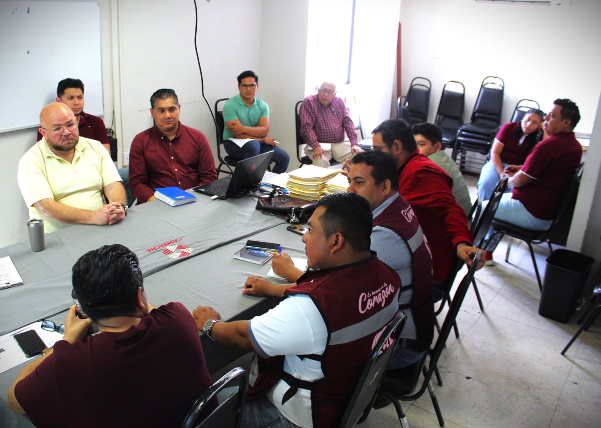 REUNIÓN DE DIFUSIÓN DE PROGRAMAS DE LA SDA CON AYUNTAMIENTOS DE ESCÁRCEGA Y CANDELARIA