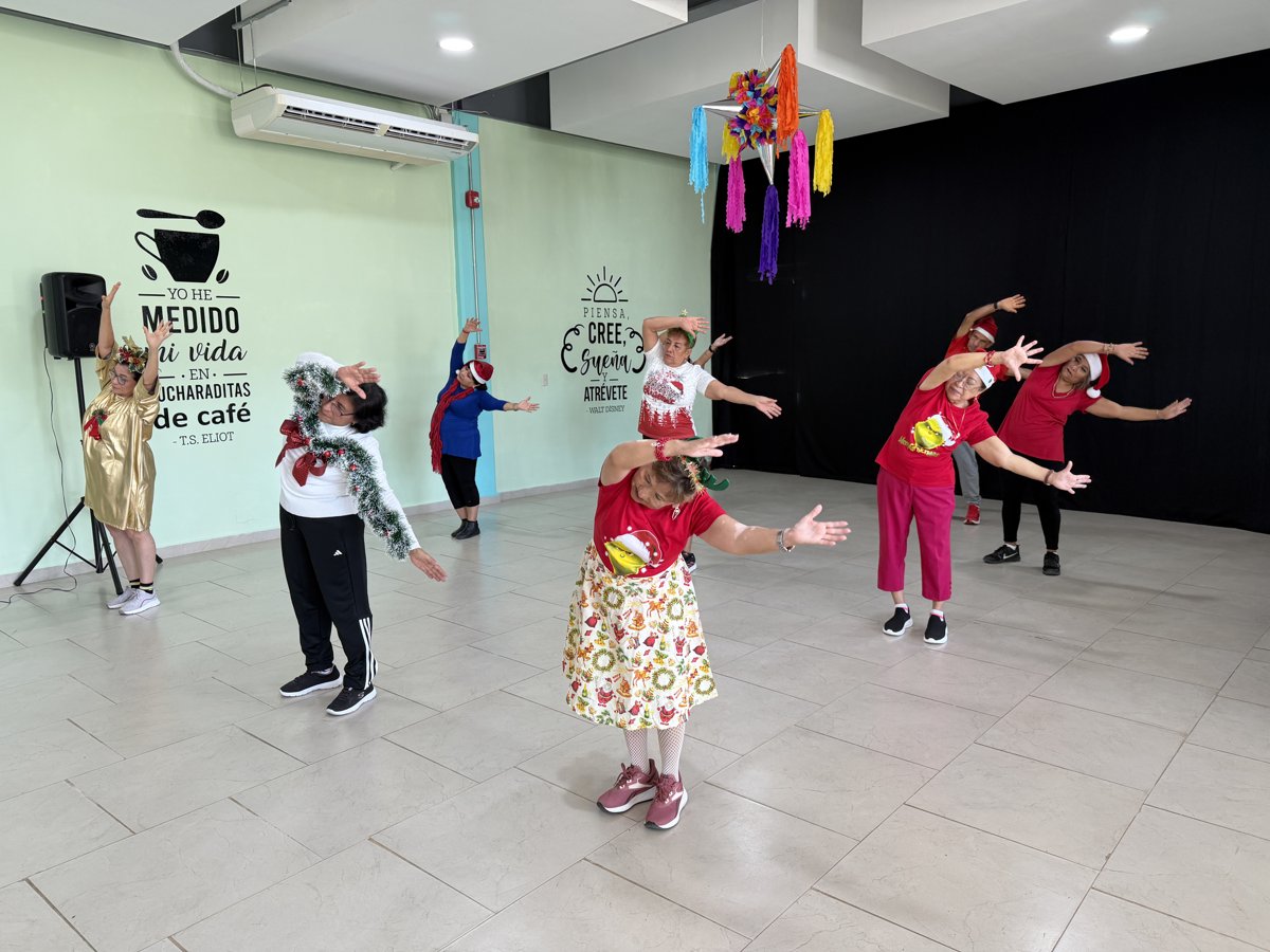 MASTERCLASS GERONTOBAILE COMO CLAUSURA DE TALLERES DEL CIAM ISSSTECAM