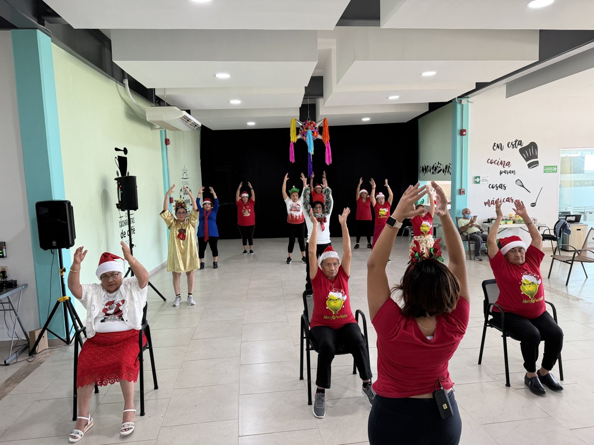 MASTERCLASS GERONTOBAILE COMO CLAUSURA DE TALLERES DEL CIAM ISSSTECAM