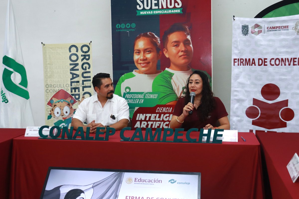 FIRMA IEEA CONVENIO CON CONALEP POR LA ALFABETIZACIÓN