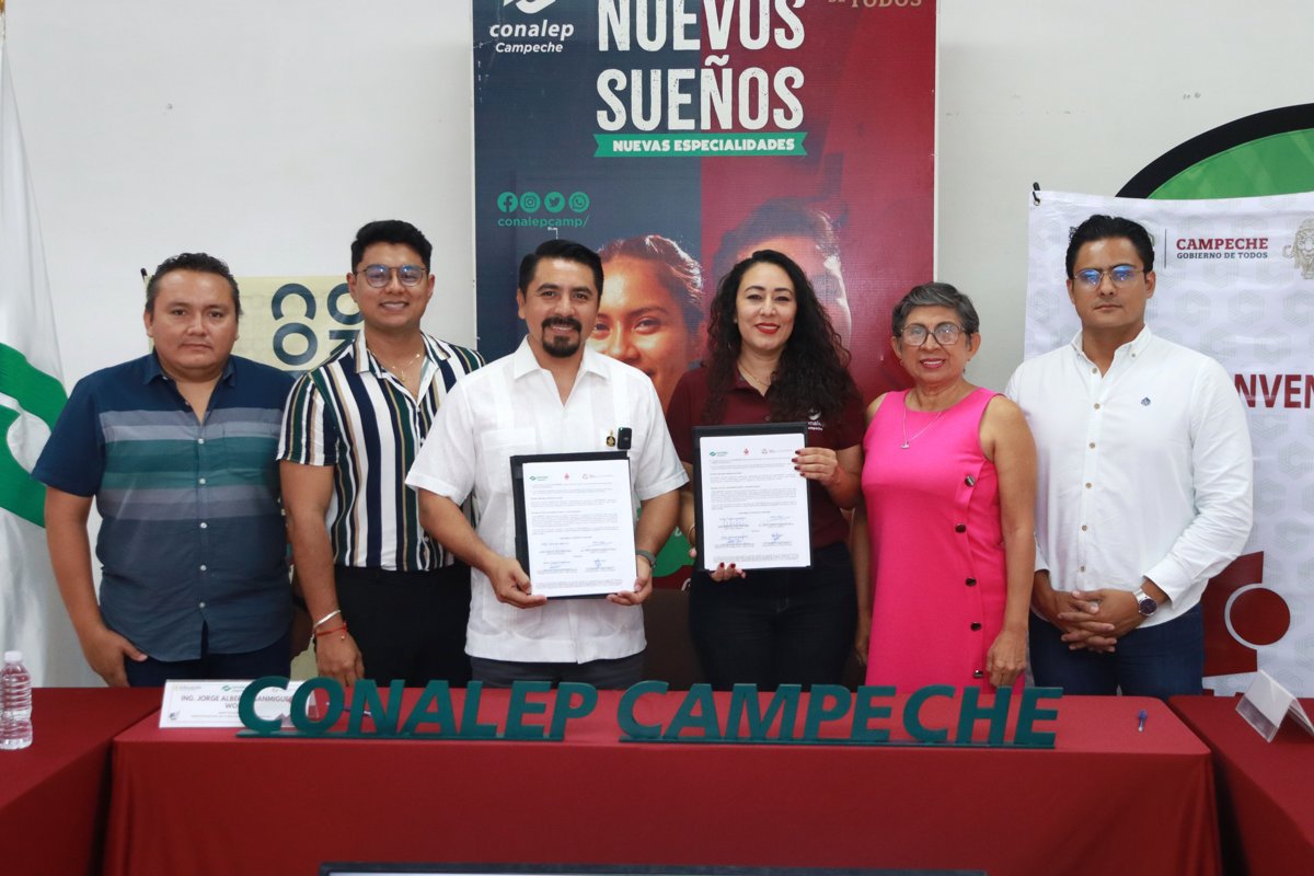 FIRMA IEEA CONVENIO CON CONALEP POR LA ALFABETIZACIÓN