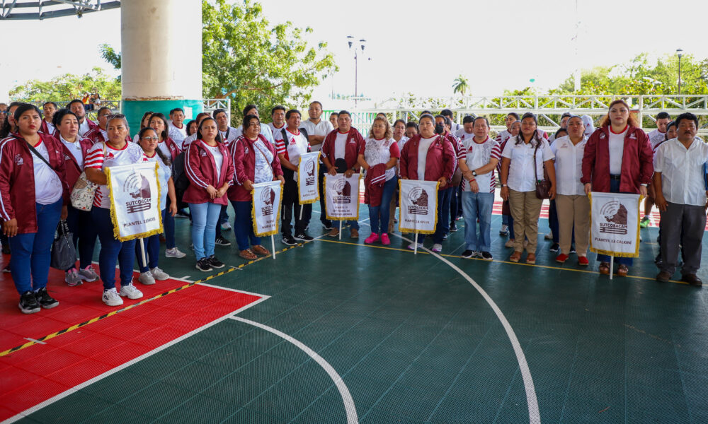 INAUGURA ADG JUEGOS CULTURALES Y DEPORTIVOS 2024 DEL SUTCOBACAM
