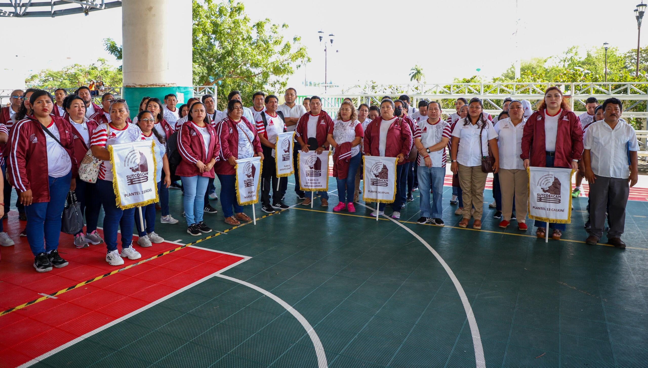INAUGURA ADG JUEGOS CULTURALES Y DEPORTIVOS 2024 DEL SUTCOBACAM