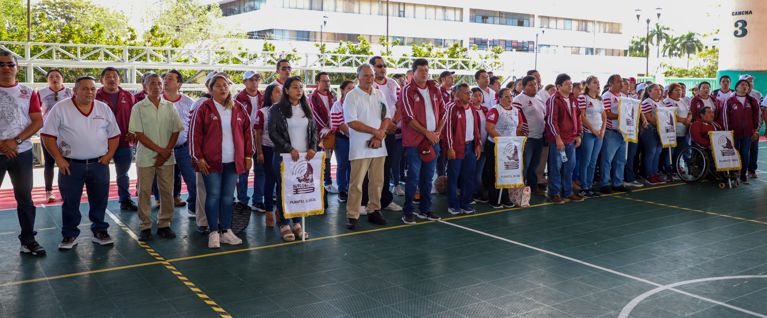 INAUGURA ADG JUEGOS CULTURALES Y DEPORTIVOS 2024 DEL SUTCOBACAM
