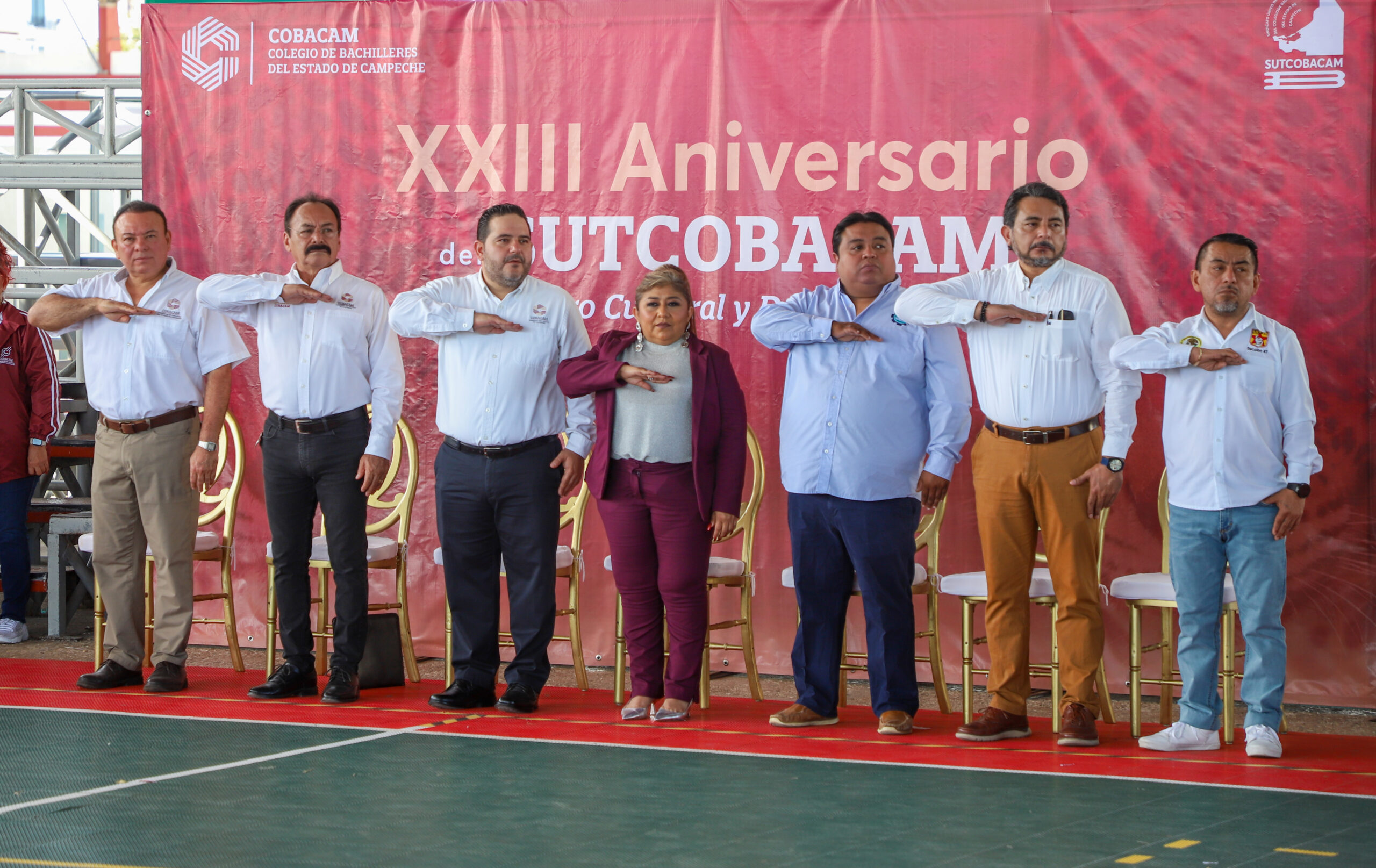 INAUGURA ADG JUEGOS CULTURALES Y DEPORTIVOS 2024 DEL SUTCOBACAM