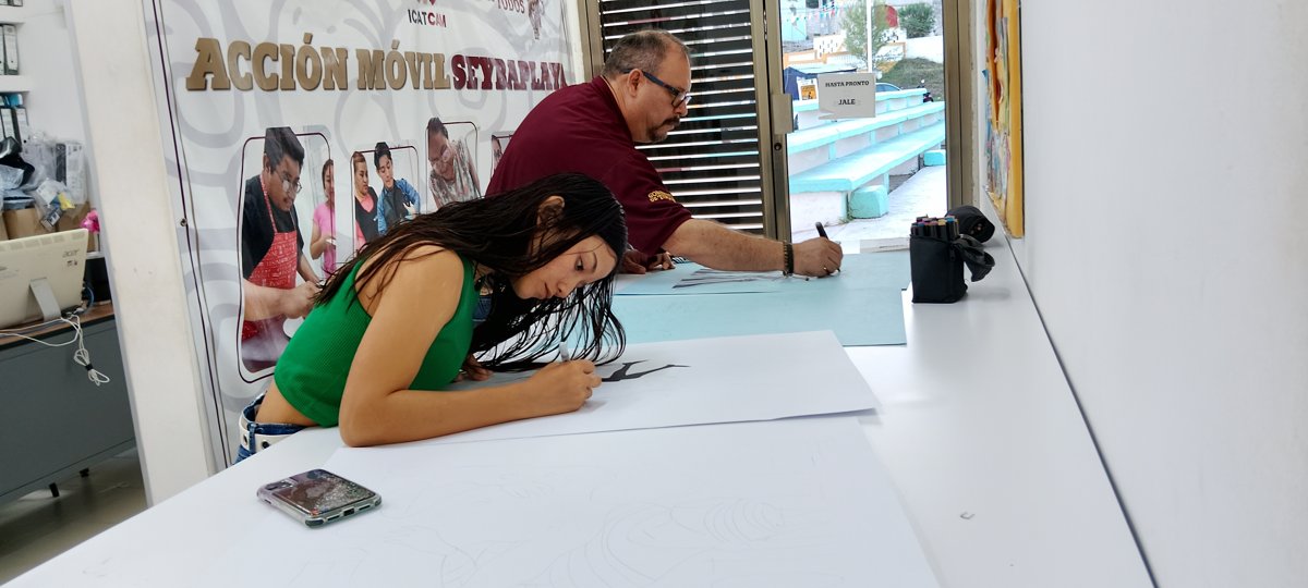 PARTICIPACIÓN DEL ICAT ACCIÓN MÓVIL SEYBAPLAYA EN LA CAMPAÑA NACIONAL PREVENTIVA “LAS DROGAS DESTRUYEN TUS SUEÑOS, EL FENTANILO TE MATA”