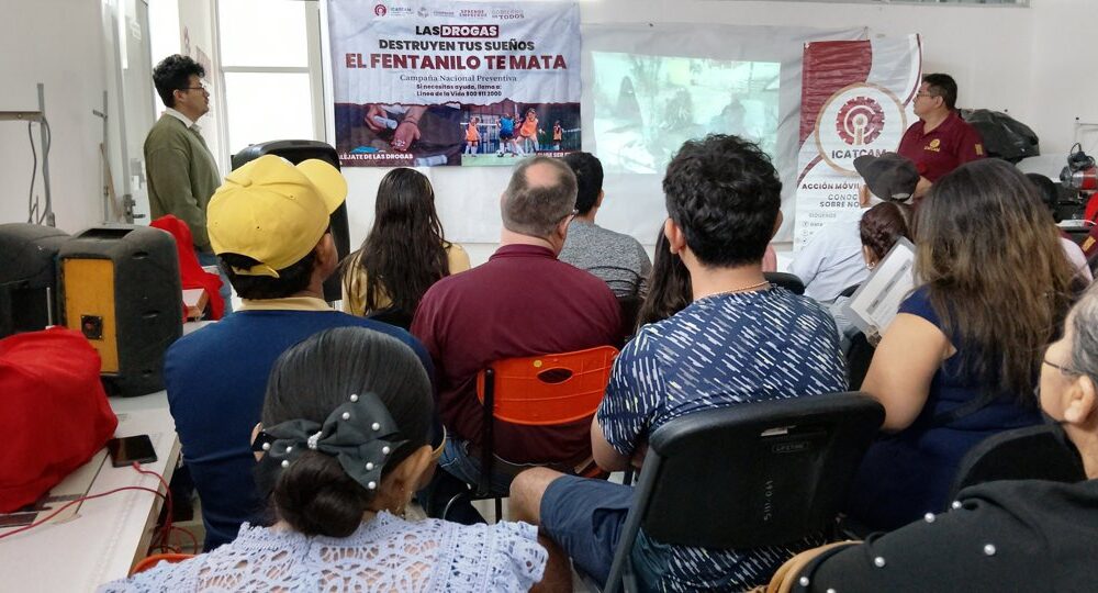 PARTICIPACIÓN DEL ICAT ACCIÓN MÓVIL SEYBAPLAYA EN LA CAMPAÑA NACIONAL PREVENTIVA “LAS DROGAS DESTRUYEN TUS SUEÑOS, EL FENTANILO TE MATA”