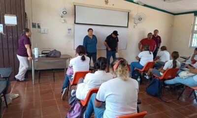 EL ICAT ACCIÓN MÓVIL TENABO VISITA EL COBACAM 07 PLANTEL TENABO PARA REALIZAR PROMOCIÓN Y DIFUSIÓN DE CURSOS