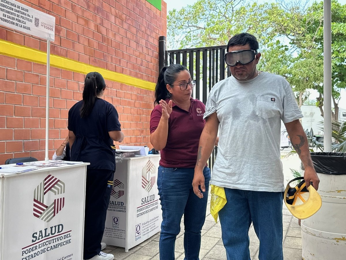 LLEGA SALUD EN TU BARRIO AL MERCADO DEL CHECHÉN EN CARMEN