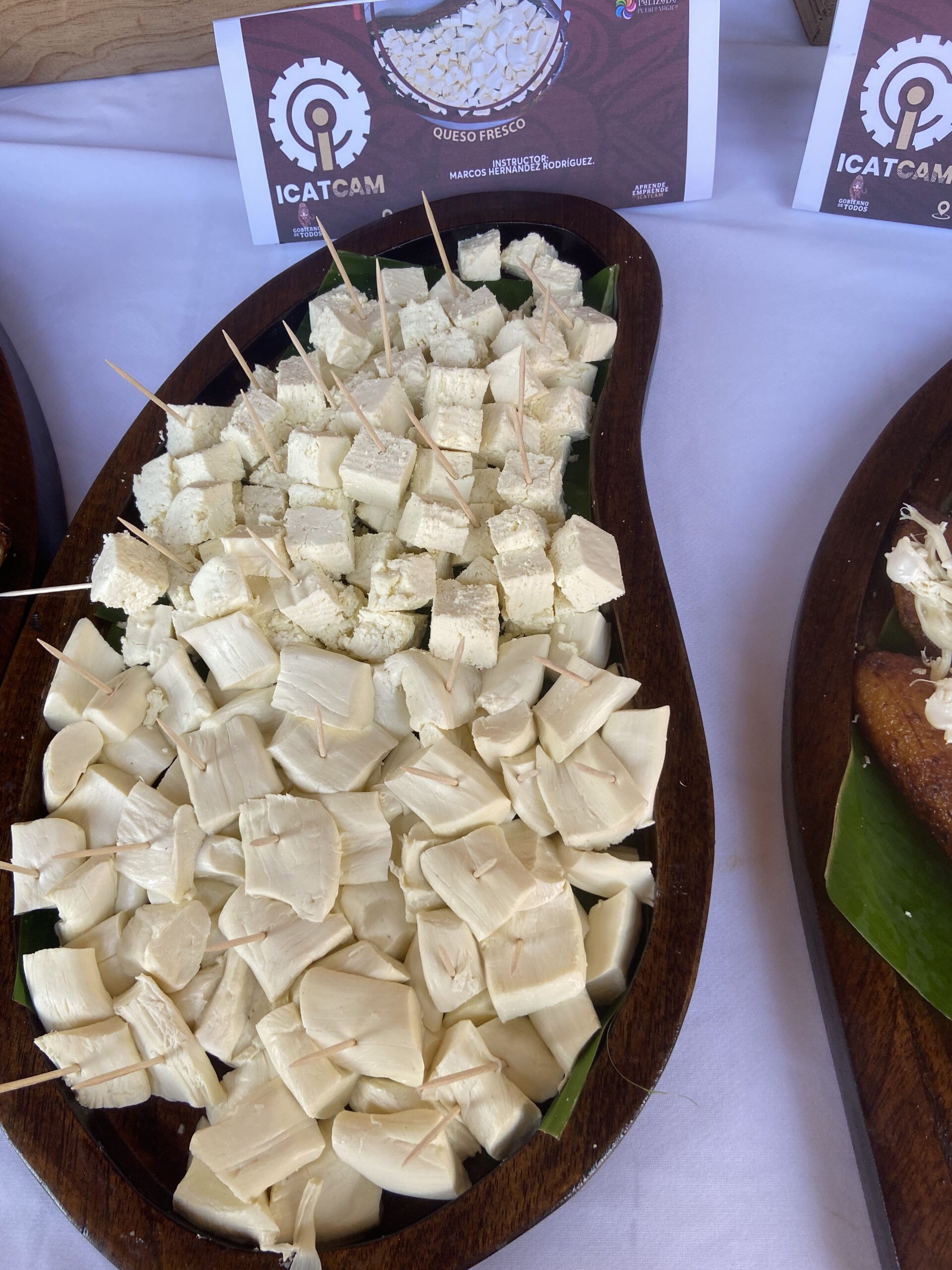 EVENTO DE EXPOCISIÓN DE GASTRONOMÍA DEL ICAT ACCIÓN MÓVIL PALIZADA EN EL 14 ANIVERSARIO DEL PUEBLO MÁGICO