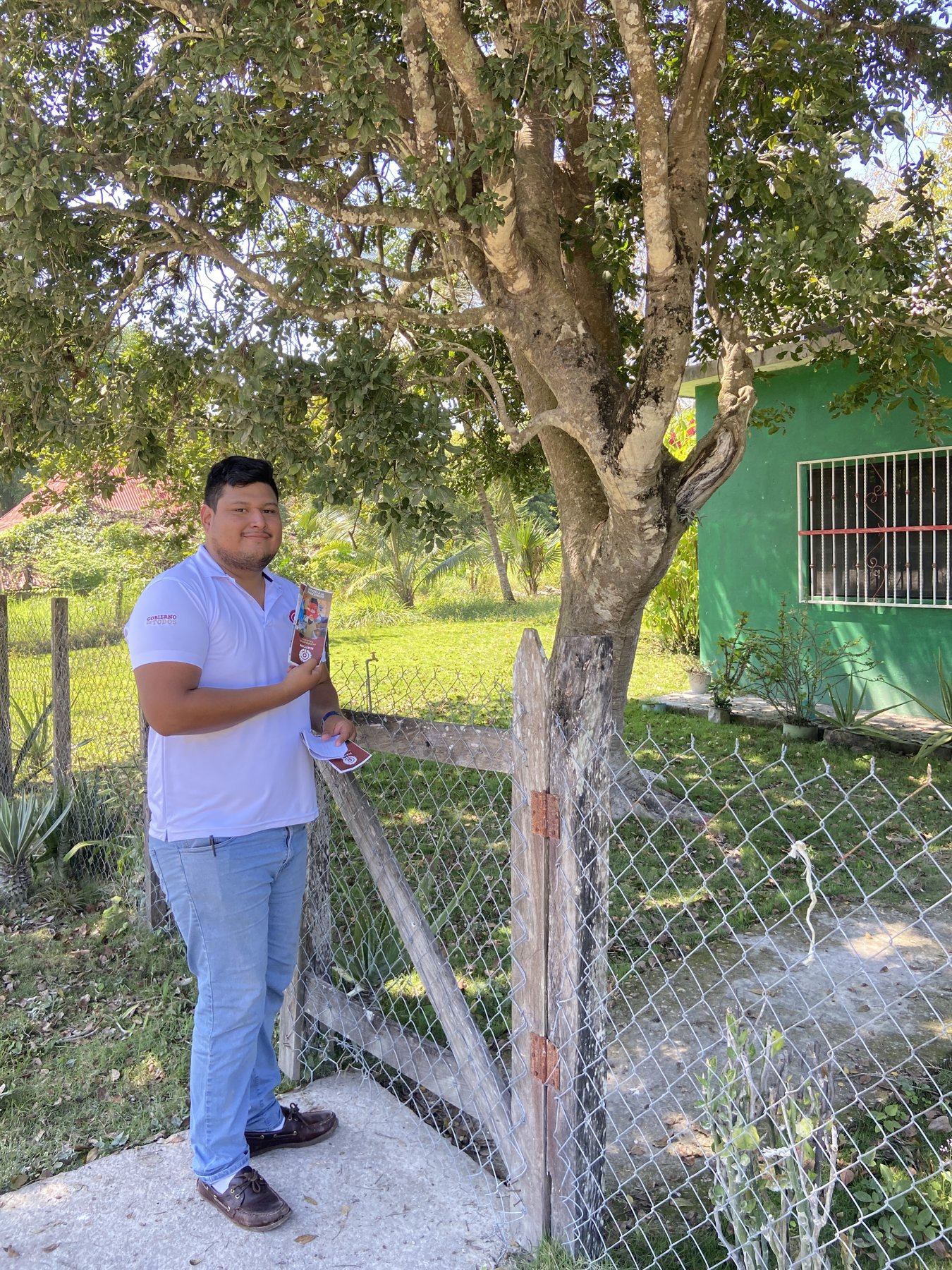 SE REALIZA PROMOCIÓN Y DIFUSIÓN DE LOS CURSOS DE REPOSTERÍA Y REPARACION DE MOTOS DEL ICAT ACCIÓN MÓVIL PALIZADA EN LA COMUNIDAD “SANTA ISABEL” DE ESTE MUNICIPIO