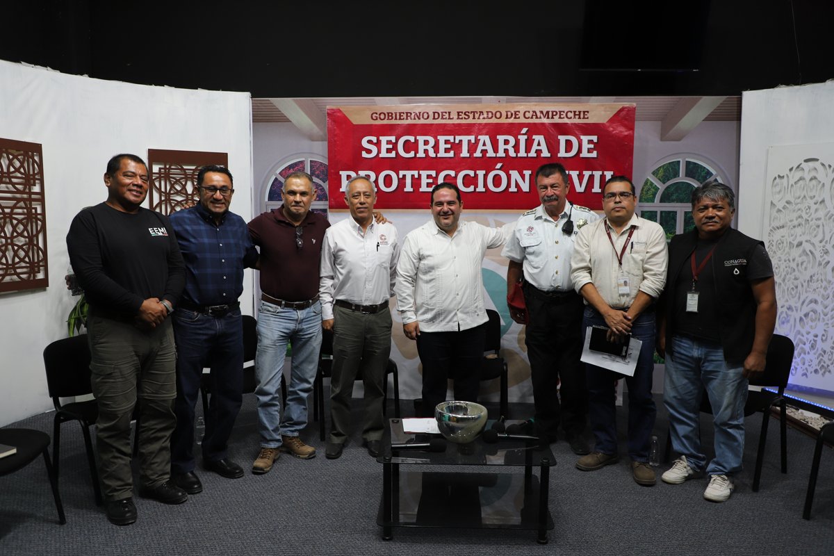 SE REALIZÓ EL CONVERSATORIO "A 28 AÑOS DE LA PROTECCIÓN CIVIL EN CAMPECHE"