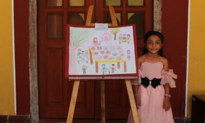 PREMIAN A GANADORES DEL TERCER CONCURSO ESTATAL DE DIBUJO Y PINTURA INFANTIL “MI IDENTIDAD CAMPECHANA, LOS SABORES DE MI TIERRA”