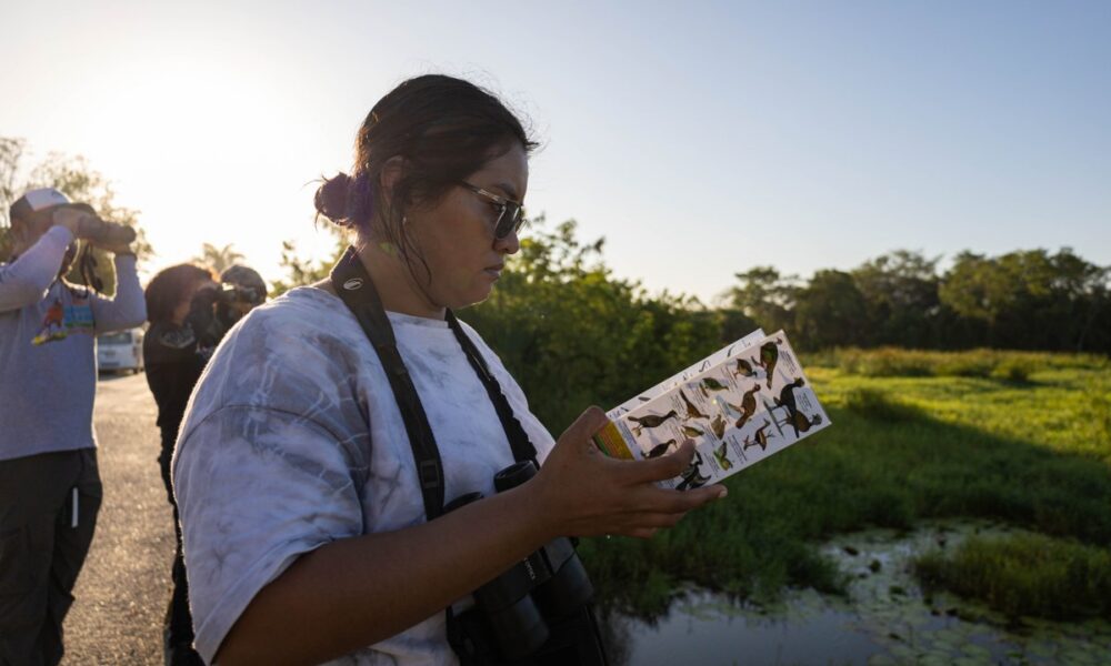 FOMENTAN LA CIENCIA CIUDADANA CON TALLER DE OBSERVACIÓN DE AVES