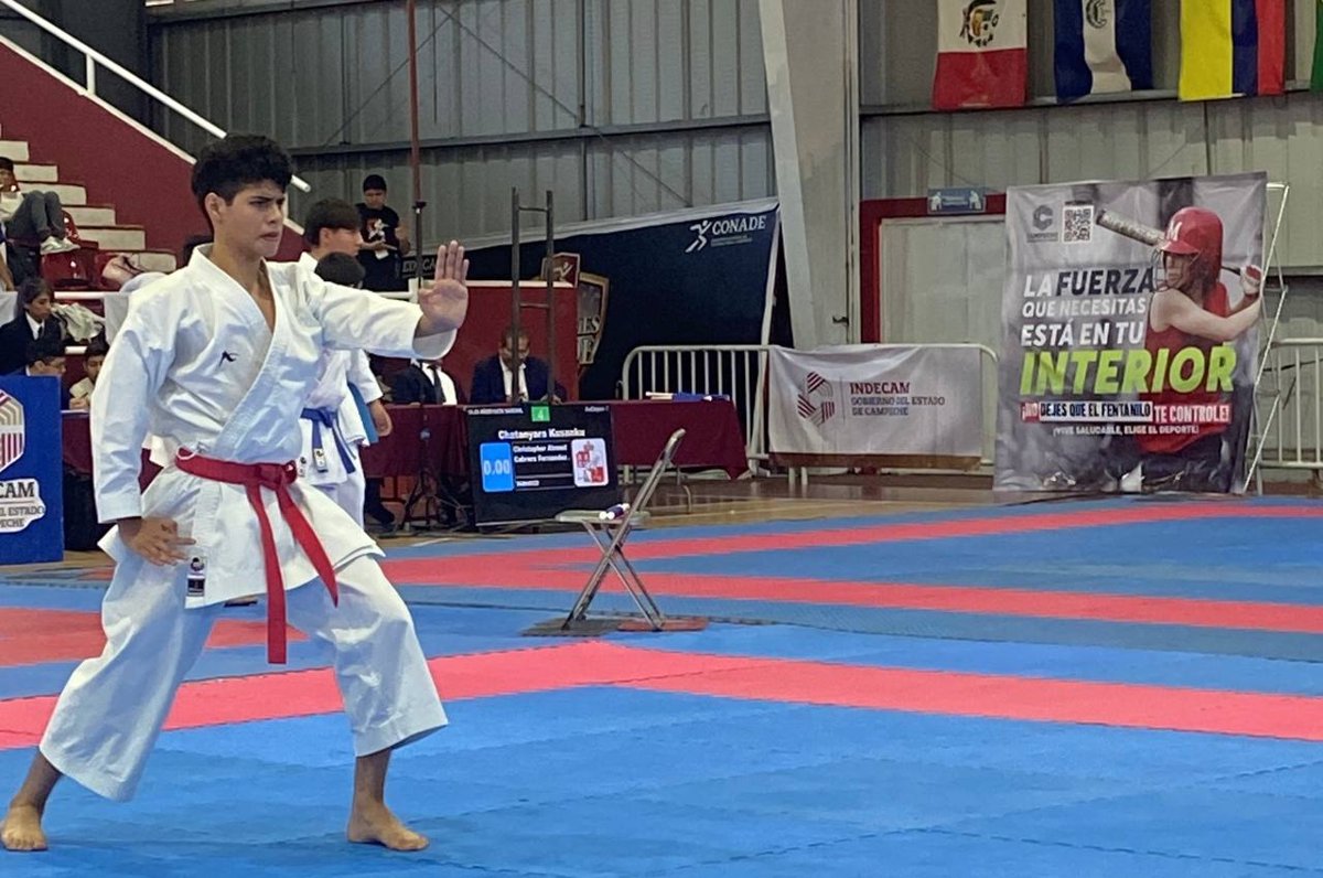 CLASIFICAN 13 CAMPECHANOS A LA OLIMPIADA NACIONAL 2025 DE KARATE