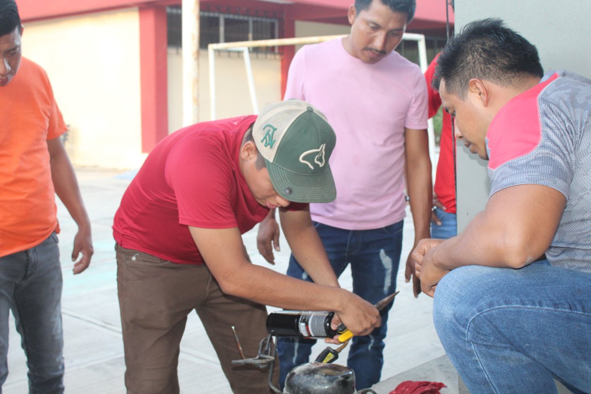 APERTURA DE LA RUTA DE APRENDIZAJE EN AUXILIAR TÉCNICO EN AIRE ACONDICIONADO RESIDENCIAL DEL ICAT PLANTEL CANDELARIA