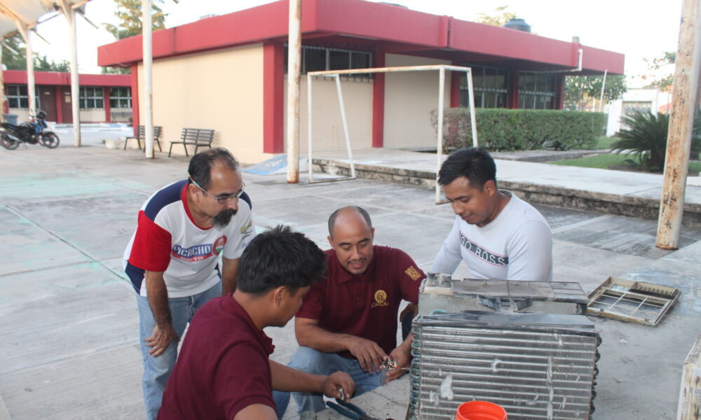 ICAT PLANTEL CANDELARIA IMPULSA LA CAPACITACIÓN EN REFRIGERACIÓN Y AIRE ACONDICIONADO