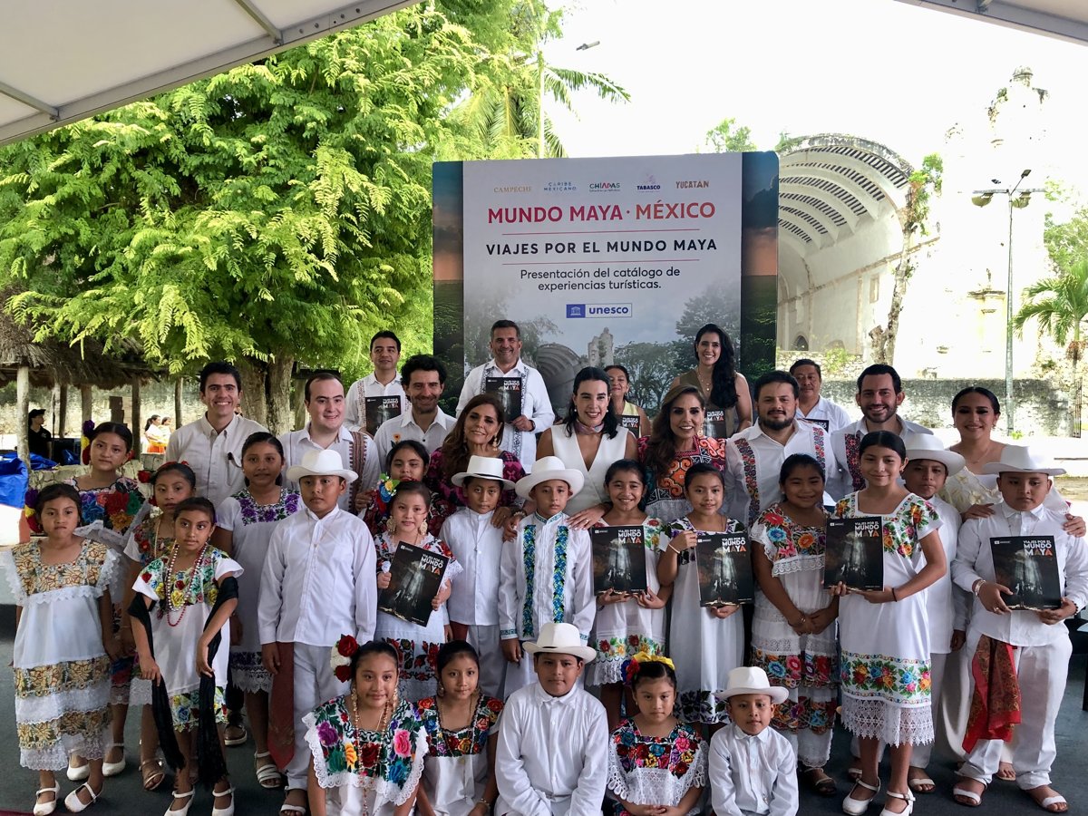 PRESENTAN EL CATÁLOGO DE EXPERIENCIAS TURÍSTICAS “VIAJES POR EL MUNDO MAYA” EN QUINTANA ROO