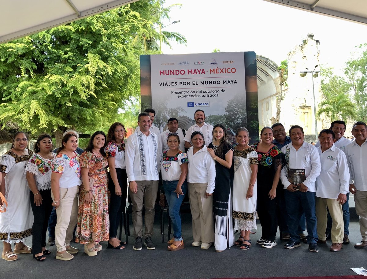 PRESENTAN EL CATÁLOGO DE EXPERIENCIAS TURÍSTICAS “VIAJES POR EL MUNDO MAYA” EN QUINTANA ROO