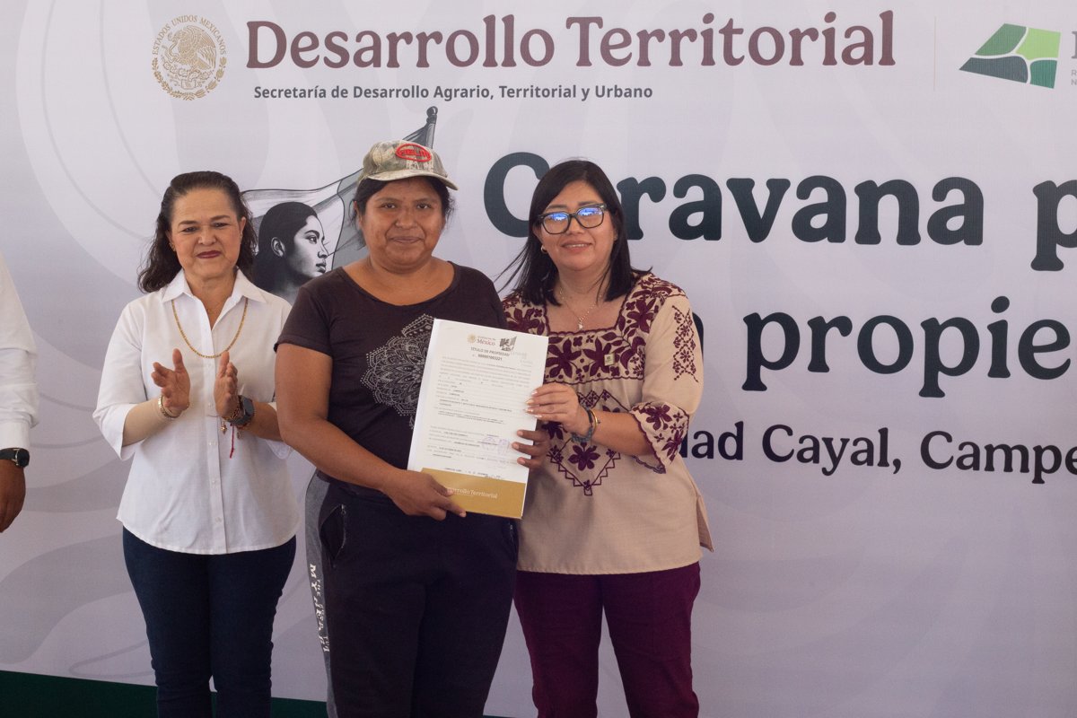 IMPULSAN CERTEZA JURÍDICA PARA MUJERES EN CAYAL