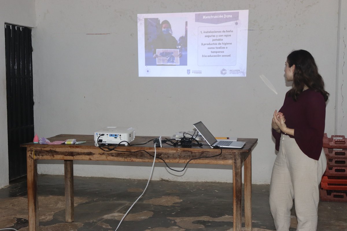 LA SEIN REALIZA EL TALLER "MENSTRUACIÓN DIGNA" EN EL CERESO KOBÉN