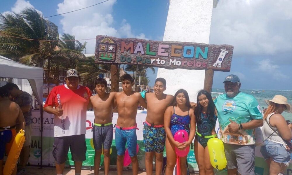 CINCO NADADORES CAMPECHANOS, POR SU PASE A LA OLIMPIADA NACIONAL