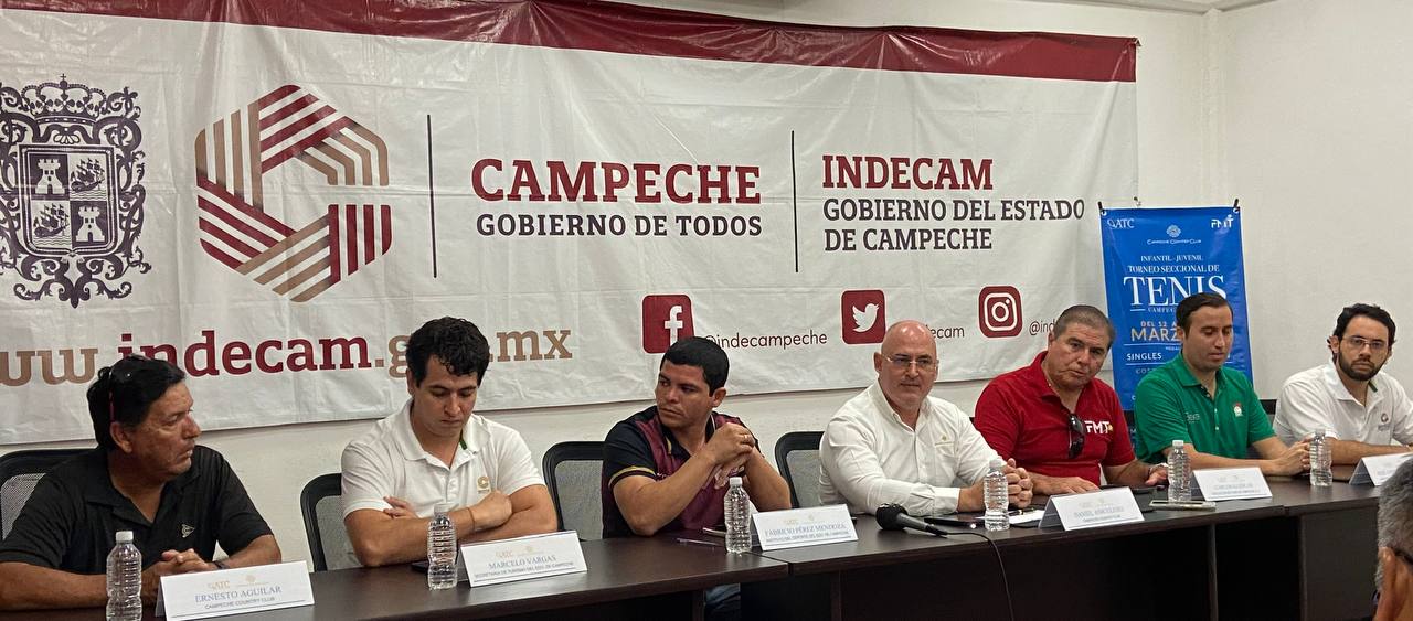 ANUNCIAN TORNEO SECCIONAL DE TENIS INFANTIL Y JUVENIL, DEL 12 AL 16 DE MARZO