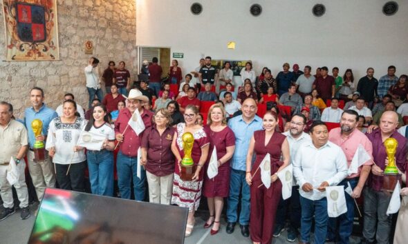 GOBIERNO DE CAMPECHE FIRMA CONVENIO PARA MODERNIZAR 38 ESPACIOS DEPORTIVOS RUMBO AL MUNDIAL FIFA 2026