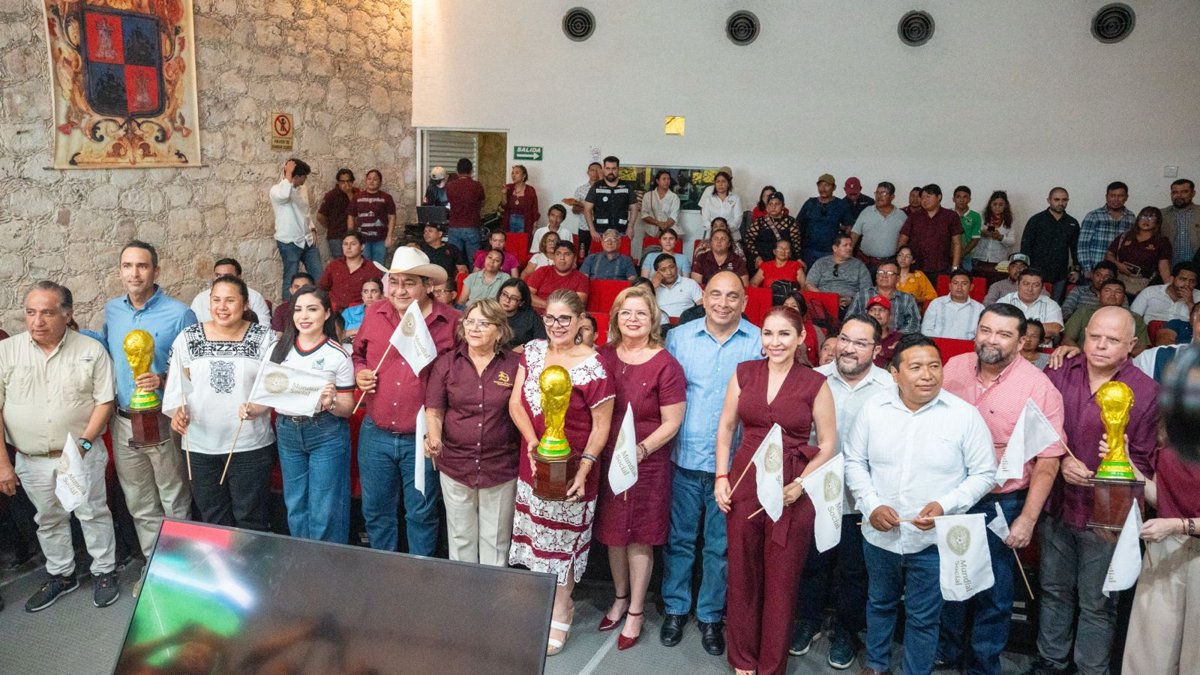 GOBIERNO DE CAMPECHE FIRMA CONVENIO PARA MODERNIZAR 38 ESPACIOS DEPORTIVOS RUMBO AL MUNDIAL FIFA 2026