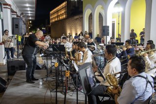 INSTITUTO DE CULTURA Y ARTES PRESENTA A LA BIG BAND DE JAZZ CAMPECHE EN EL CENTRO HISTÓRICO DE LA CIUDAD