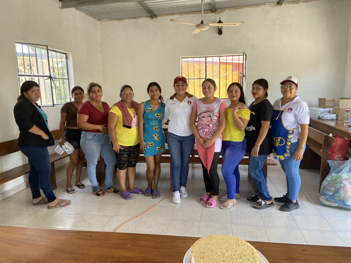 SUPERVISIÓN DEL ICAT ACCIÓN MÓVIL PALIZADA A CURSOS DE REPOSTERÍA EN LA COMUNIDAD DE SAN EDUARDO DE ESTE MUNICIPIO
